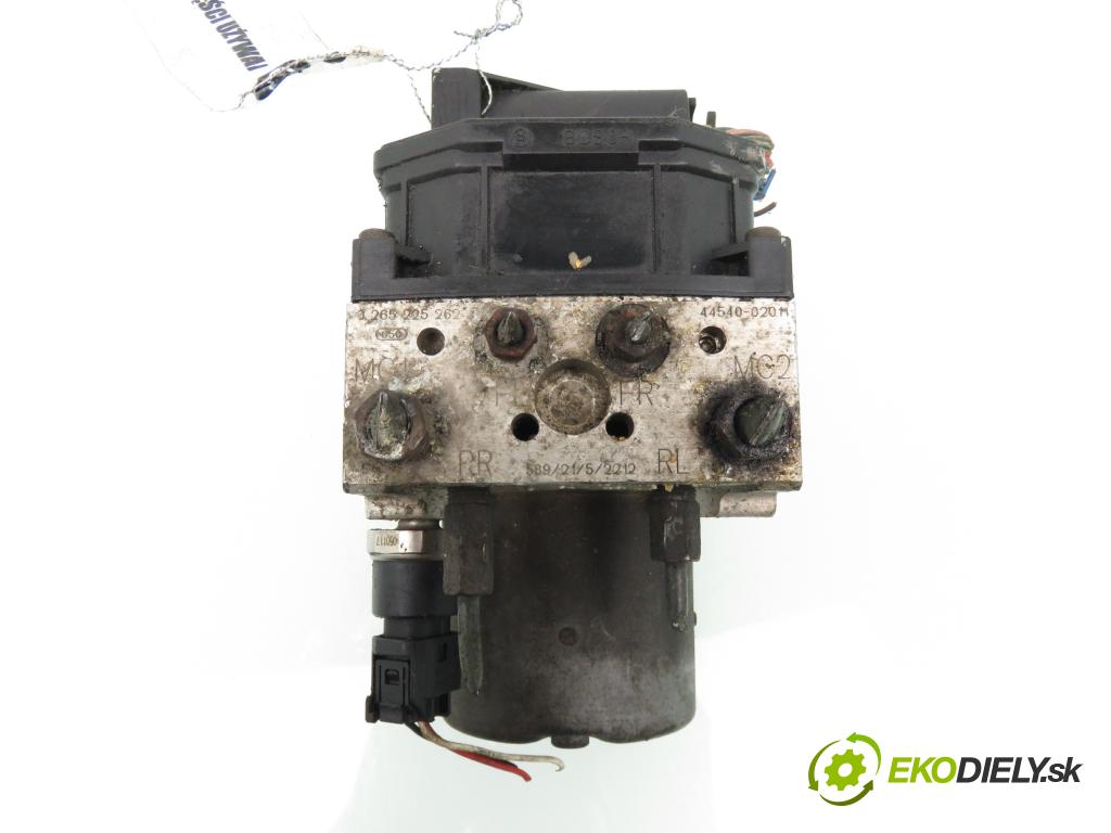 TOYOTA COROLLA (_E12_) HB 2002 81,00 1.6 VVT-i (ZZE121_) - 3ZZ-FE 1598,00 Pumpa ABS 0265950118 ; 0265225262 (Pumpa ABS)