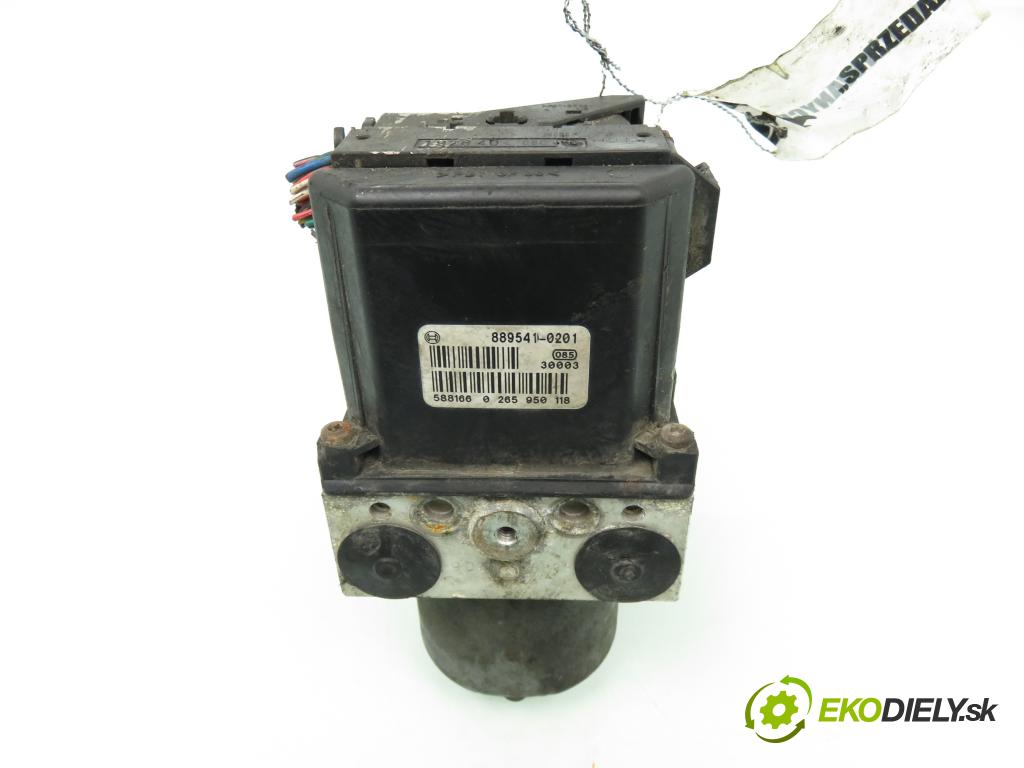 TOYOTA COROLLA (_E12_) HB 2002 81,00 1.6 VVT-i (ZZE121_) - 3ZZ-FE 1598,00 Pumpa ABS 0265950118 ; 0265225262 (Pumpa ABS)