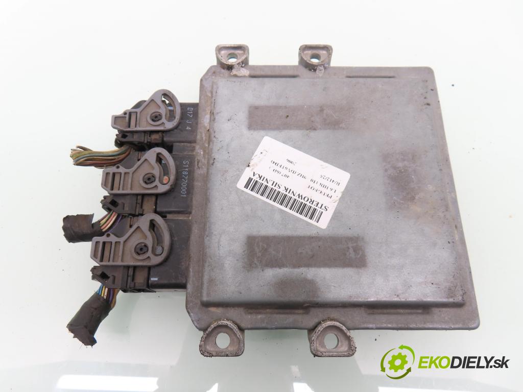 PEUGEOT 407 (6D_) SEDAN 2006 80,00 1.6 HDi 110 - 9HZ (DV6TED4) 1560,00 řídící jednotka motora 5WS40167GT ; SW9656171180 ; HW9655041480