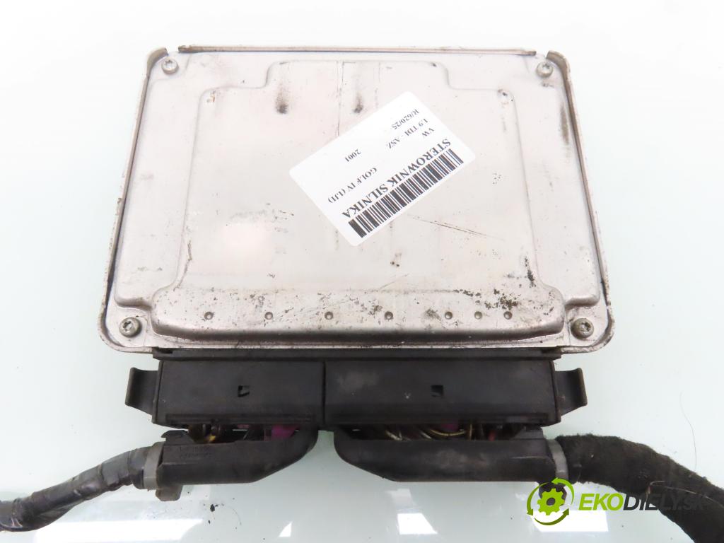 VW GOLF IV (1J1) HB 2001 96,00 1.9 TDI - ASZ 1896,00 Riadiaca jednotka Motor 038998019A ; 0281011614