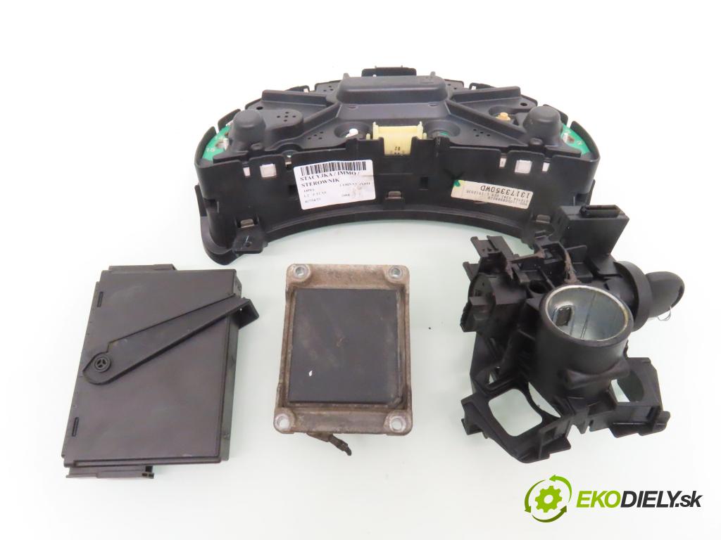 OPEL CORSA C (X01) HB 2004 55,00 1.2 16V 75 - Z 12 XE 1199,00 spínačka / imobilizéra IMMO / řídící jednotka 0261207962 ; 55350552 ; 13173350WD