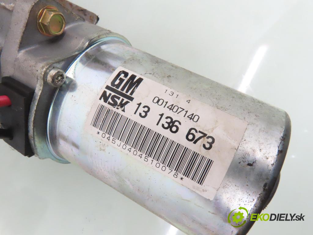 OPEL CORSA C (X01) HB 2004 55,00 1.2 16V 75 - Z 12 XE 1199,00 SLOUPEC / PODPORA elektrický 13136672 ; 13136673 ; 001407140