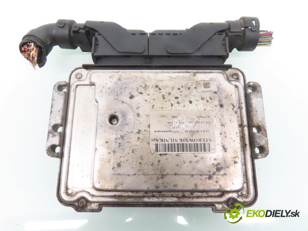 ALFA ROMEO 159 Sportwagon (939_) SEDAN 2006 110,00 1.9 JTDM 16V - 939 A2.000 1910,00 Riadiaca jednotka Motor 0281013138 ; 55204661