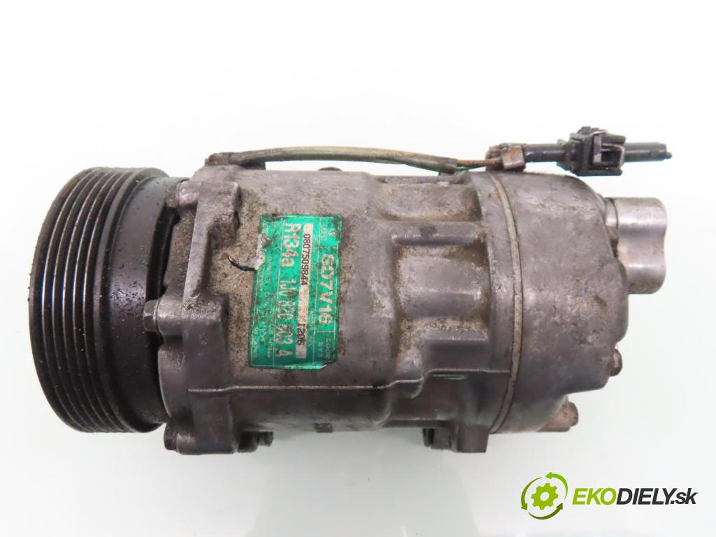 VW GOLF IV (1J1) HB 1998 66,00 1.9 TDI 90 - ALH 1896,00 KOMPRESOR: klimatizácie 1J0820803A (Kompresor klimatizácie)