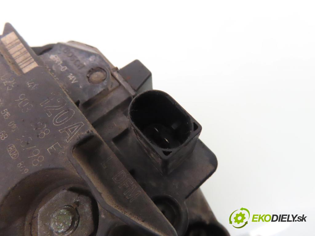 VW GOLF IV (1J1) HB 2001 96,00 1.9 TDI - ASZ 1896,00 Alternátor 028903028E ; 0124515010 (Alternátor)