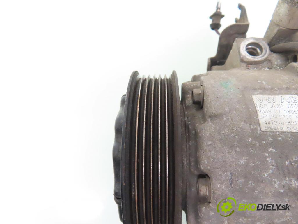 SEAT IBIZA III (6L1) HB 2004 47,00 1.2 - BME 1198,00 KOMPRESOR: klimatizácie 6Q0820803G ; 4472208943 (Kompresor klimatizácie)