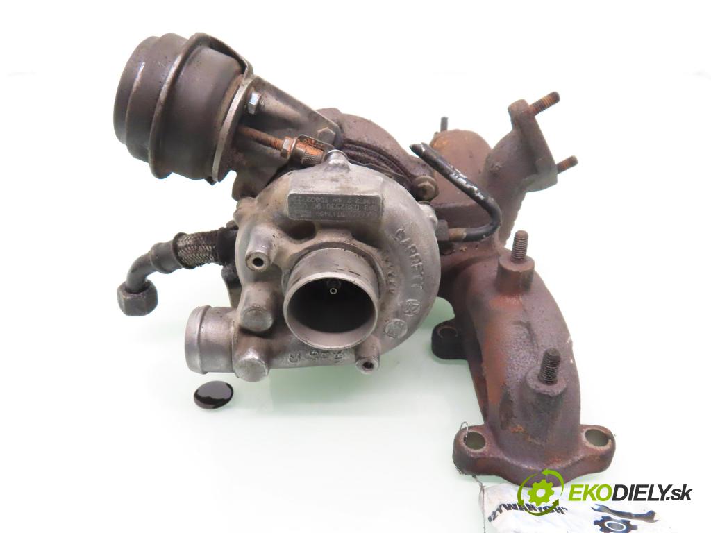 VW GOLF IV (1J1) HB 1998 66,00 1.9 TDI 90 - ALH 1896,00 RYCHLONABÍJEČKA: 038253019C (Kompletní turbodmychadlo)