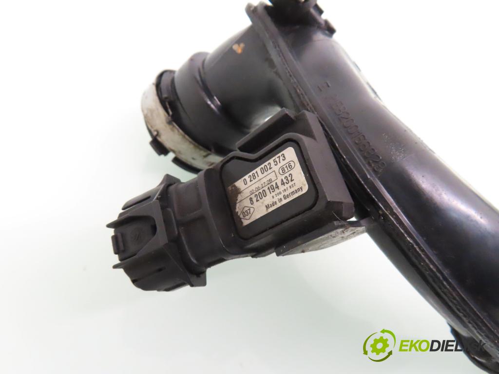 RENAULT SCENIC II (JM0/1_) MINIVAN 2003 60,00 1.5 dCi (JM0F) - K9K 722 1461,00 Rúra intercoolera turba 001751