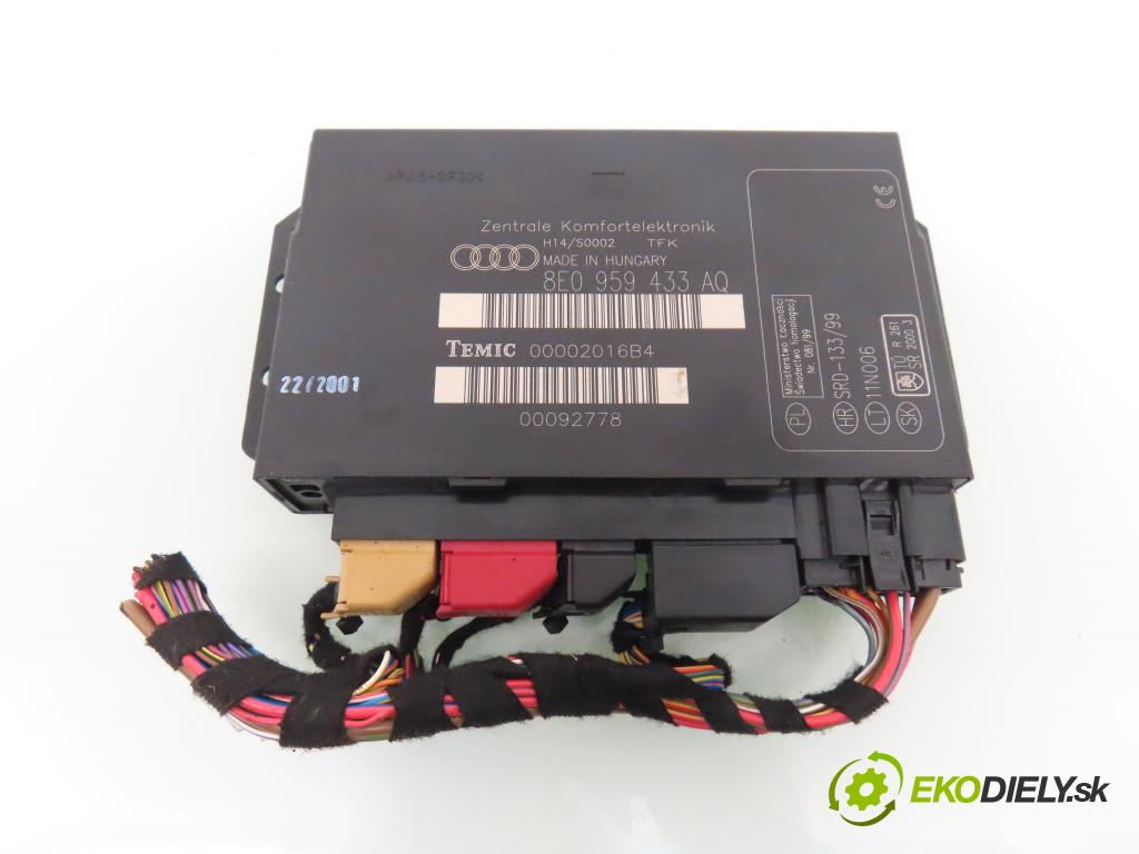 AUDI A4 (8E2, B6) SEDAN 2001 96,00 2.0 20V 130 - ALT 1984,00 MODUL komfortu 8E0959433AQ