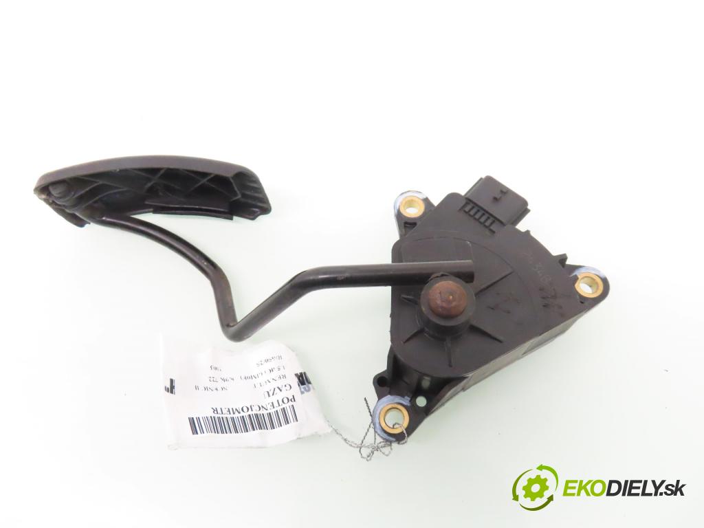 RENAULT SCENIC II (JM0/1_) MINIVAN 2003 60,00 1.5 dCi (JM0F) - K9K 722 1461,00 Potenciometer plynu 8200159645 (Potenciometer plynového pedálu)