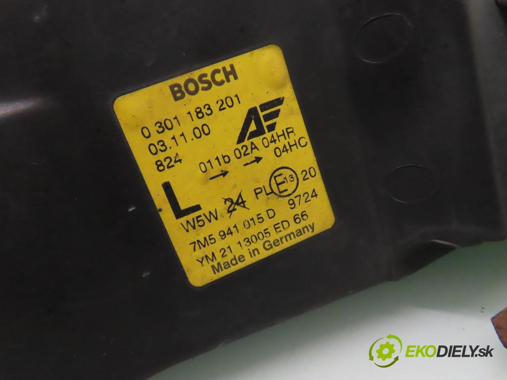 SEAT ALHAMBRA (7V8, 7V9) MINIVAN 2001 85,00 1.9 TDI PD 115 - AUY 1896,00 Svetlo LP 0301183201 ; 7M5941015D ; YM2113005ED