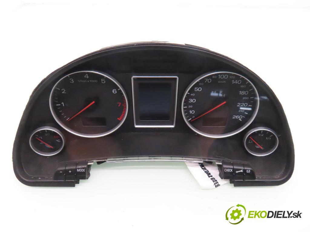 AUDI A4 (8E2, B6) SEDAN 2001 96,00 2.0 20V 130 - ALT 1984,00 prístrojovka elektrický 8E0920900H ; 0263626021