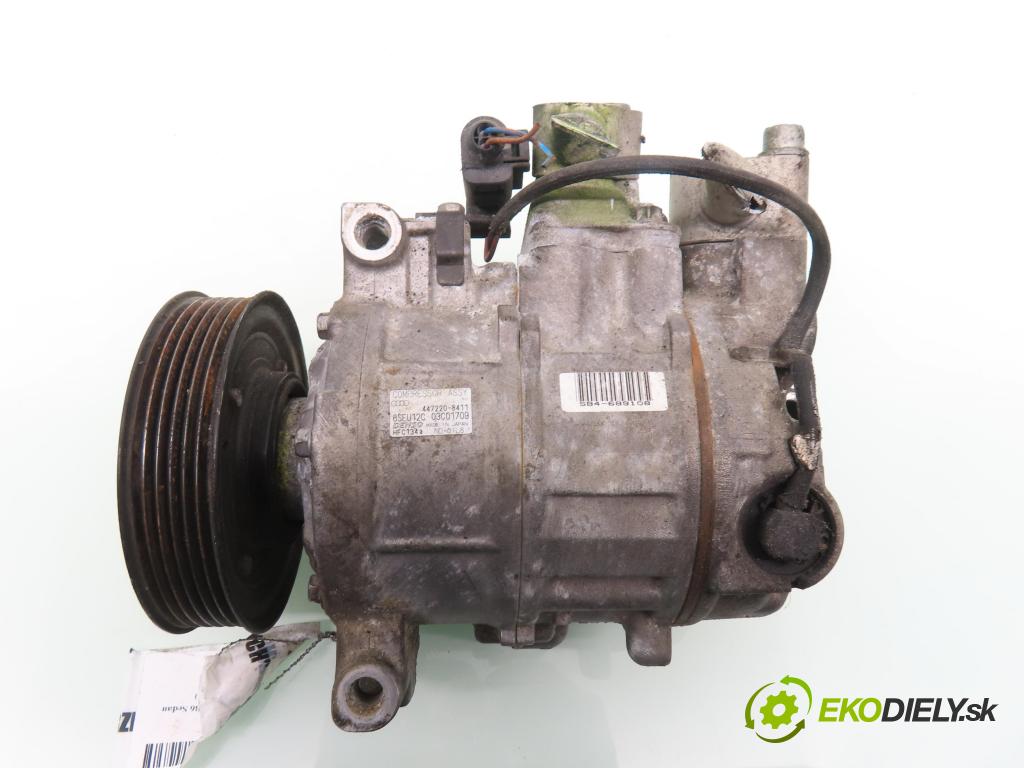 AUDI A4 (8E2, B6) SEDAN 2001 96,00 2.0 20V 130 - ALT 1984,00 KOMPRESOR: klimatizácie 4472208411 ; 8E0260805G (Kompresor klimatizácie)