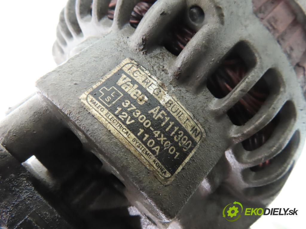 KIA CARNIVAL II (GQ) MINIVAN 2004 106,00 2.9 CRDi - J3 2902,00 Alternátor 373004X001 ; AF111390 (Alternátor)