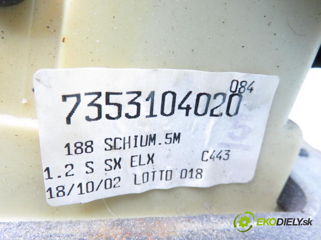 FIAT PUNTO (188_) HB 2002 44,00 1.2 60 - 188 A4.000 1242,00 ZVEDÁK: 7353104020