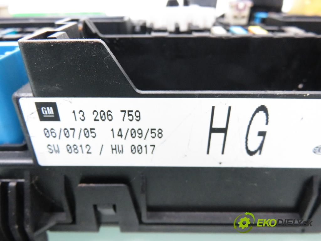 OPEL ASTRA H (A04) HB 2005 74,00 1.7 CDTI 100 - Z 17 DTH 1686,00 MODUL BSI 13206759HG ; 5DK00866952