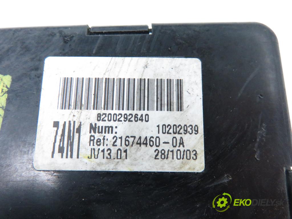 RENAULT LAGUNA II (BG0/1_) LIFTBACK 2003 88,00 1.8 16V (BG06, BG0J, BG0M) - F4P 774 1783,00 MODUL UCH-2 8200292640