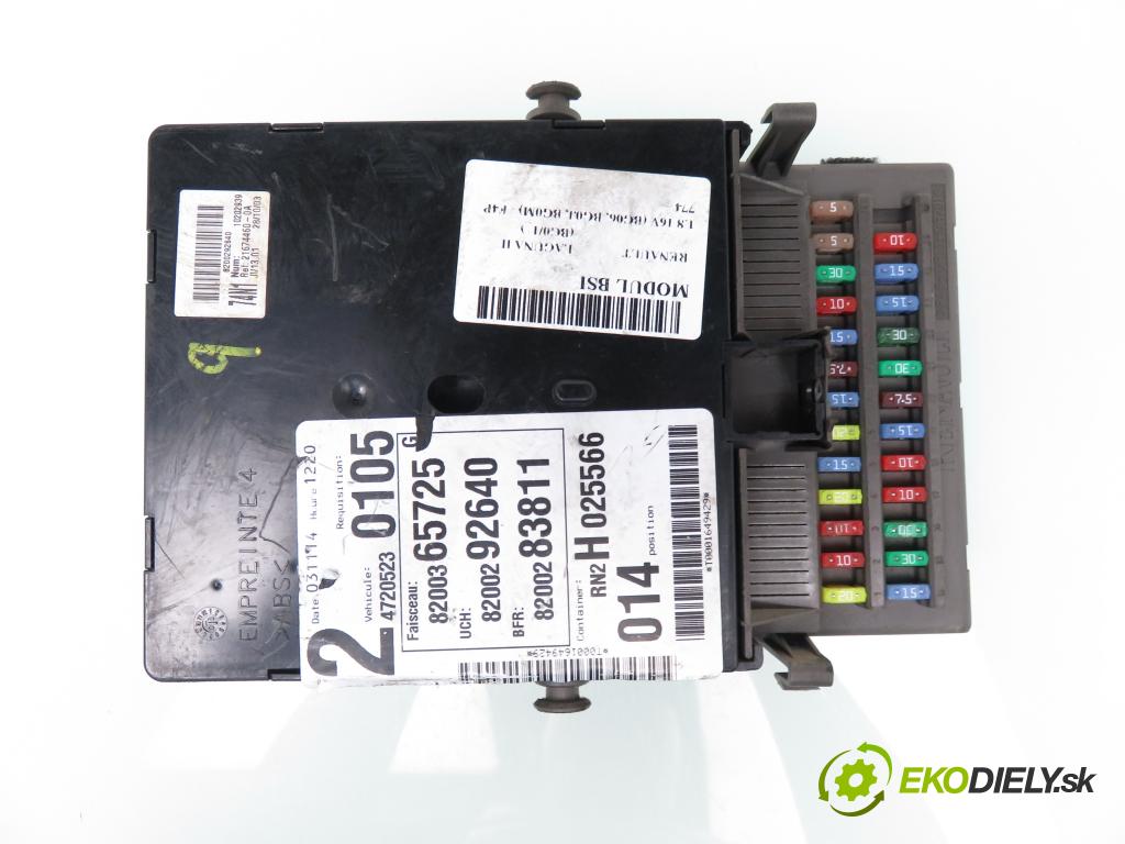 RENAULT LAGUNA II (BG0/1_) LIFTBACK 2003 88,00 1.8 16V (BG06, BG0J, BG0M) - F4P 774 1783,00 MODUL UCH-2 8200292640