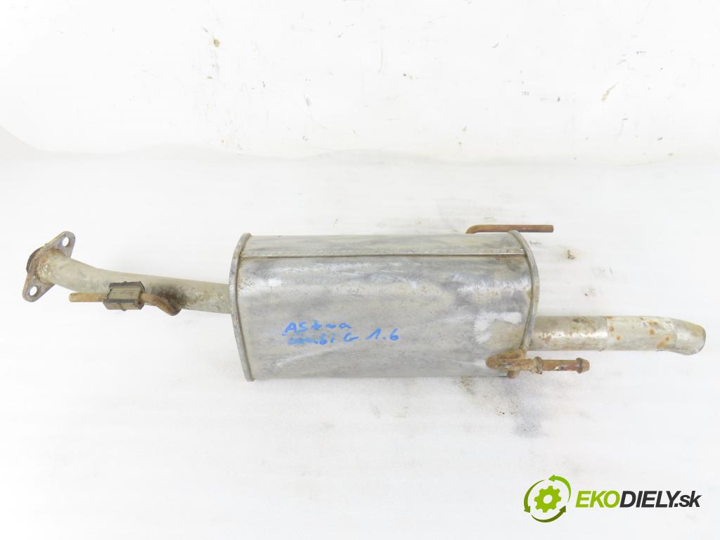 OPEL ASTRA G Kombi (T98) KOMBI 1998 74,00 1.6 16V 100 - X 16 XEL 1598,00 Rúra VYČERPAT: / TLUMIČ koncový