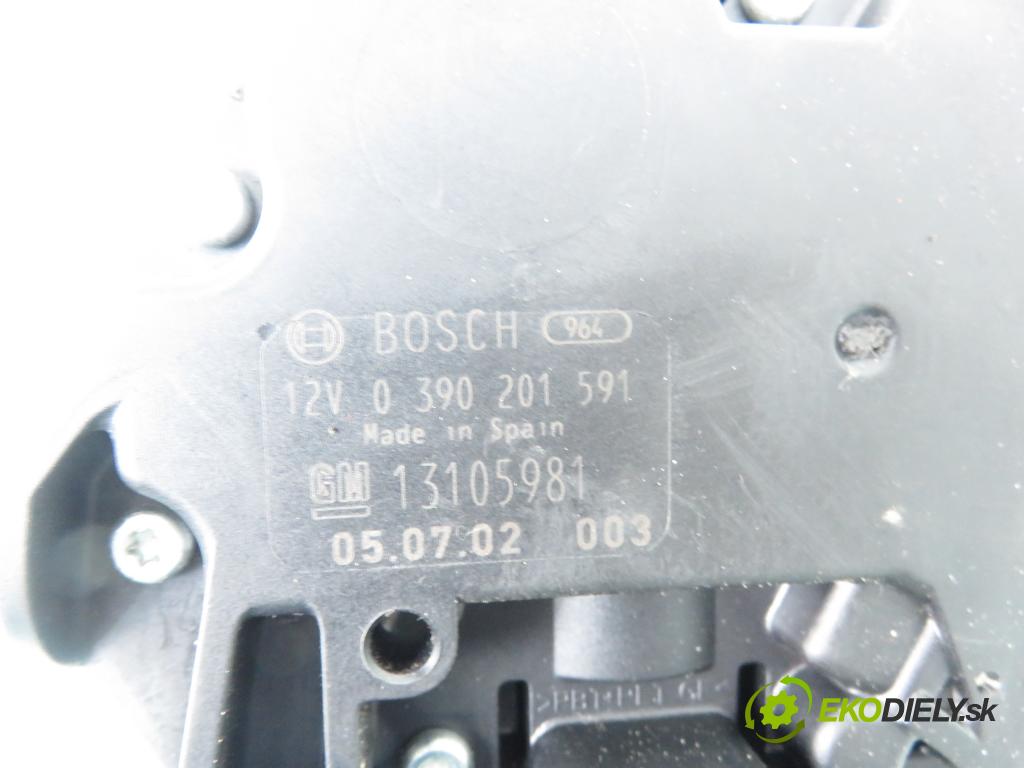 OPEL ASTRA H (A04) HB 2005 74,00 1.7 CDTI 100 - Z 17 DTH 1686,00 motorek stěrače ZADNÍ: 13105981 ; 0390201591
