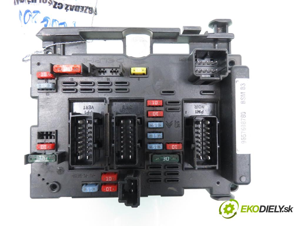 PEUGEOT 206 liftback (2A/C) HB 2002 55,00 1.4 75 - KFW 1360,00 MODUL BSM 9657608780