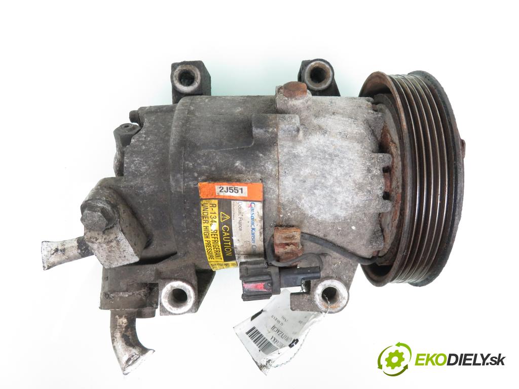 NISSAN ALMERA II (N16) HB 2003 66,00 1.5 - QG15DE 1498,00 KOMPRESOR: klimatizácie 926009F501 ; 2J55145010 (Kompresor klimatizácie)