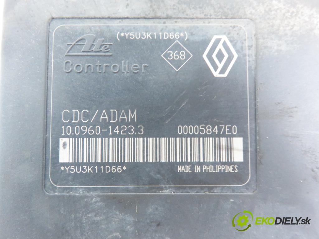 RENAULT LAGUNA II (BG0/1_) LIFTBACK 2003 88,00 1.8 16V (BG06, BG0J, BG0M) - F4P 774 1783,00 Pumpa ABS 10096014233 ; 8200159837D ; 10020601054 (Pumpa ABS)