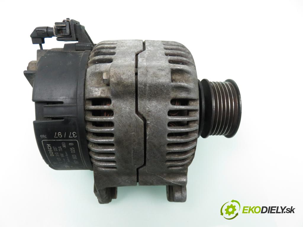 VW GOLF IV (1J1) HB 1999 74,00 1.6 - AKL 1595,00 Alternátor 0123310037 ; 037903025B (Alternátor)