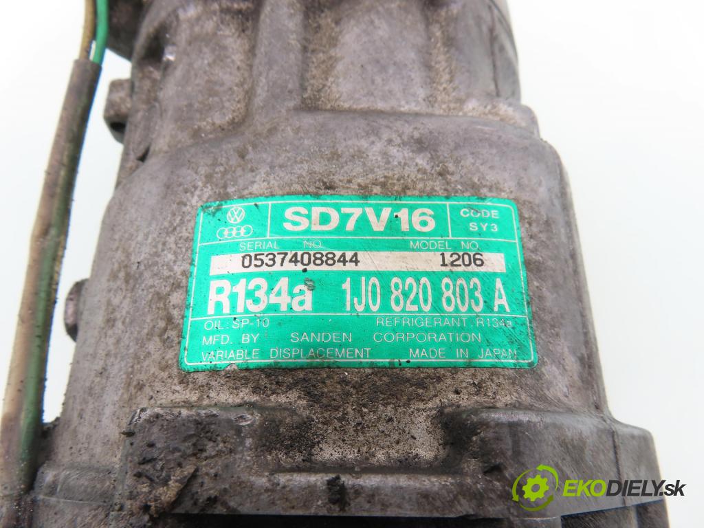 VW POLO Variant (6V5) KOMBI 1997 74,00 1.6 - AEH 1595,00 KOMPRESOR: klimatizácie 1J0820803A (Kompresor klimatizácie)