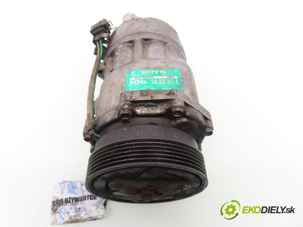 VW POLO Variant (6V5) KOMBI 1997 74,00 1.6 - AEH 1595,00 KOMPRESOR: klimatizácie 1J0820803A (Kompresor klimatizácie)