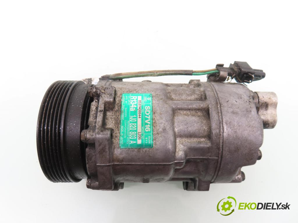 VW POLO Variant (6V5) KOMBI 1997 74,00 1.6 - AEH 1595,00 KOMPRESOR: klimatizácie 1J0820803A (Kompresor klimatizácie)
