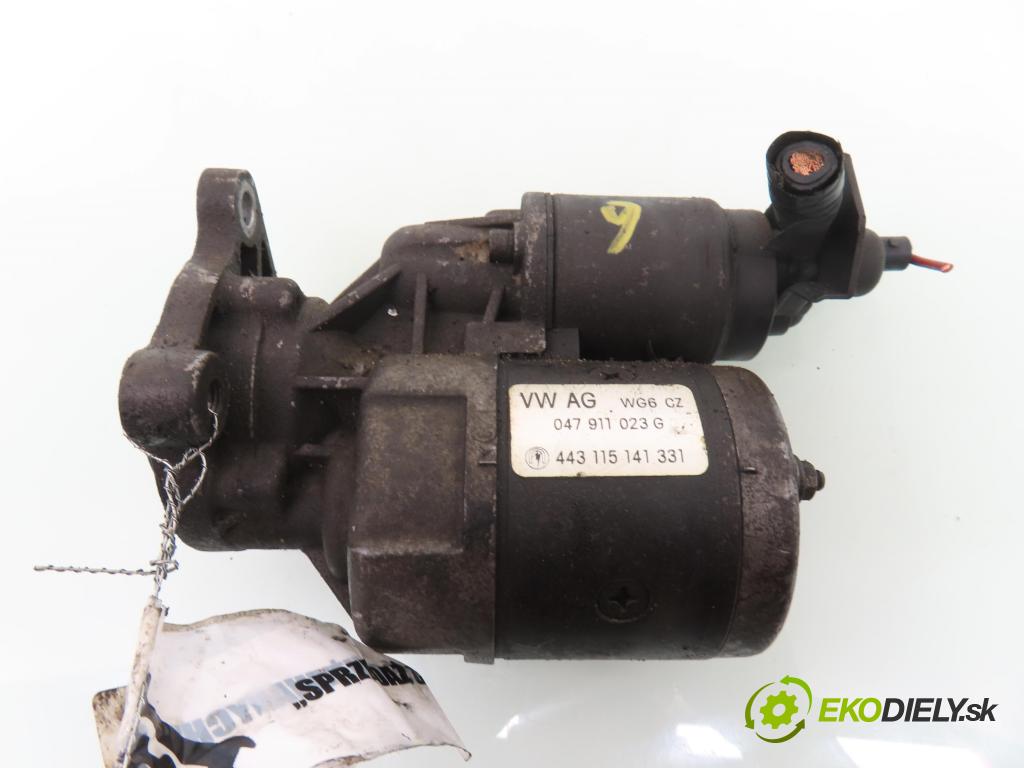 SKODA FABIA I (6Y2) HB 2000 50,00 1.4 - AME 1397,00 Štartér 047911023G ; 443115141331 (Štartér)