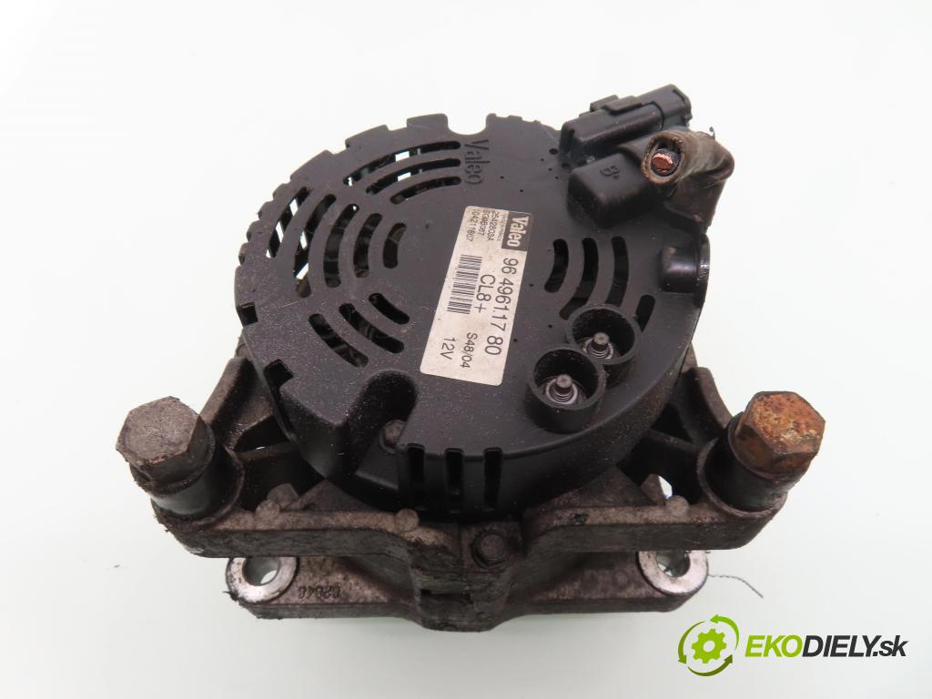 PEUGEOT 206 liftback (2A/C) HB 2002 55,00 1.4 75 - KFW 1360,00 Alternátor 9649611780 (Alternátor)