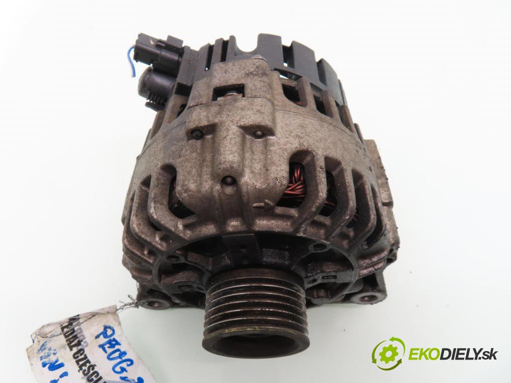 PEUGEOT 206 liftback (2A/C) HB 2002 55,00 1.4 75 - KFW 1360,00 Alternátor 9649611780 (Alternátor)