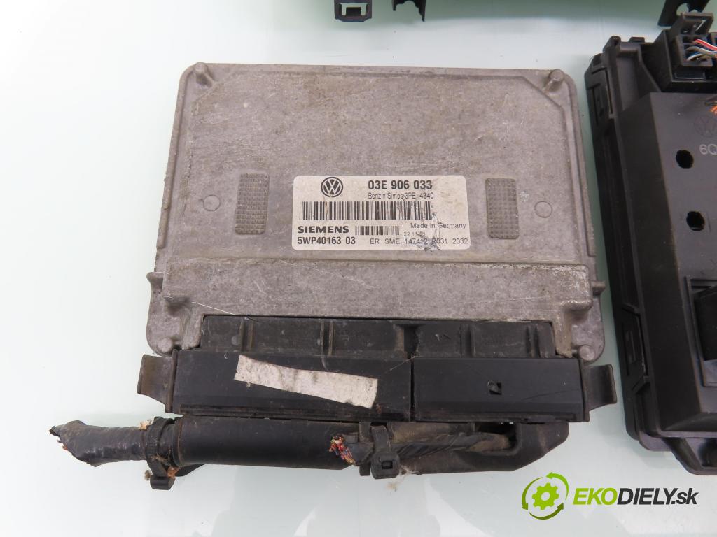 VW POLO (9N_) HB 2001 47,00 1.2 12V 64 - AZQ 1198,00 spínačka / imobilizéra IMMO / řídící jednotka 03E906033 ; 6Q1937049C ; 6Q0920800P