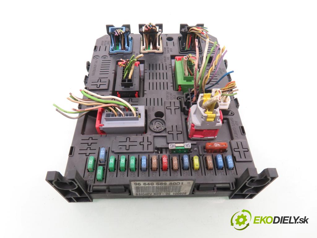 PEUGEOT PARTNER Skrzynia FURGON 2008 66,00 1.6 HDi 8V 90 1560,00 MODUL BSI 966405898001