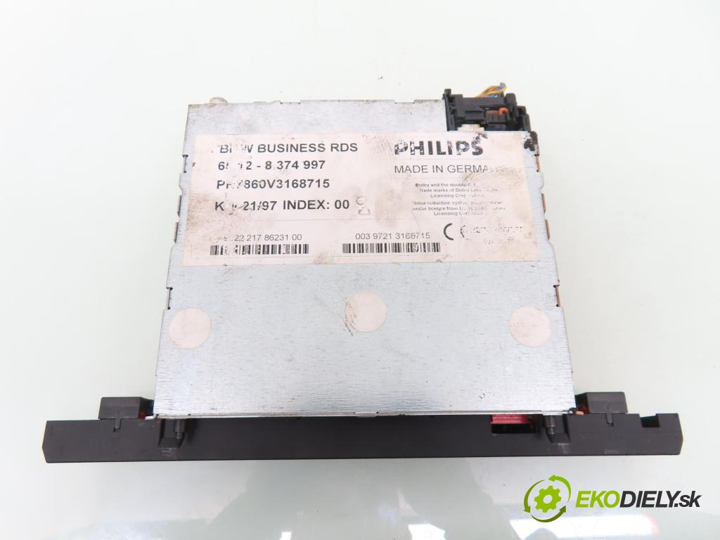 BMW 5 Touring (E39) KOMBI 1998 105,00 525 tds 143 - M51 D25 (256T1) 2497,00 RADIO modul 8374997
