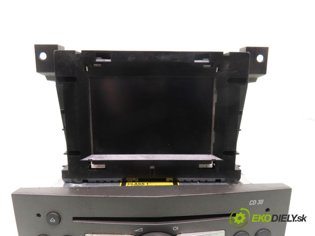 OPEL ASTRA H (A04) HB 2005 74,00 1.7 CDTI 100 - Z 17 DTH 1686,00 RADIO CD 13190856YY ; 13178570