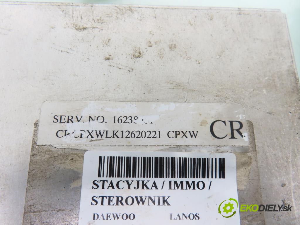 DAEWOO LANOS (KLAT) HB 2002 73,00 1.5 16V - A15DMS 1498,00 spínačka / imobilizéra IMMO / řídící jednotka 16238981