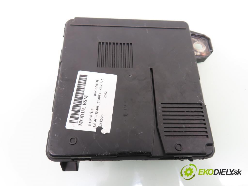RENAULT MEGANE II (BM0/1_, CM0/1_) HB 2002 60,00 1.5 dCi 82 - K9K 722 1461,00 MODUL BSI 8200306033B ; A118399300K