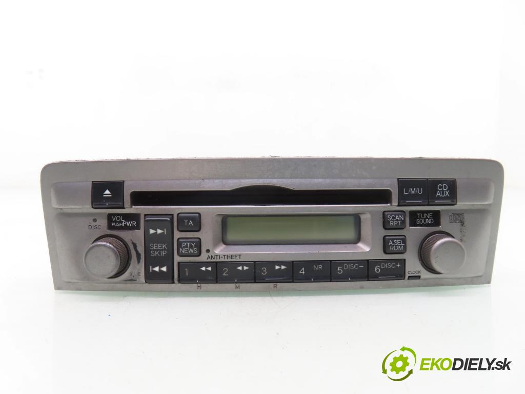 HONDA CIVIC VII Hatchback (EU, EP, EV) HB 2004 66,00 1.4 iS (EP1) - D14Z5 1396,00 RADIO CD 39101S6AB410M1