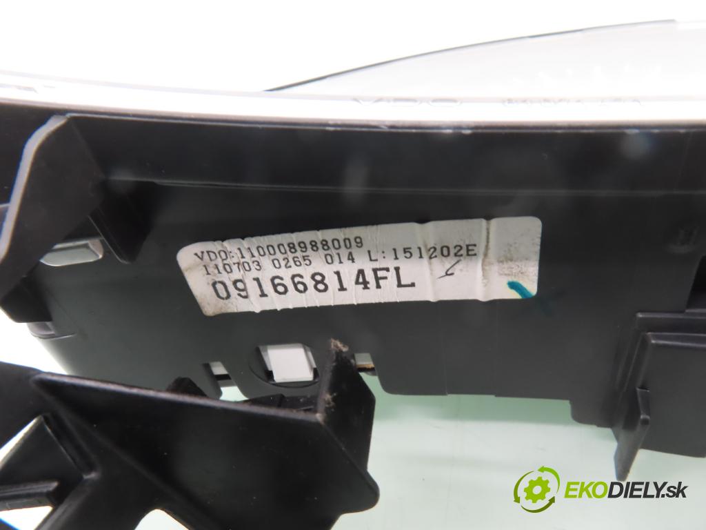 OPEL CORSA C (X01) HB 2003 44,00 1 - Z 10 XEP 998,00 spínačka / imobilizéra IMMO / řídící jednotka 0261207960 ; 55350551 ; 09166814FL
