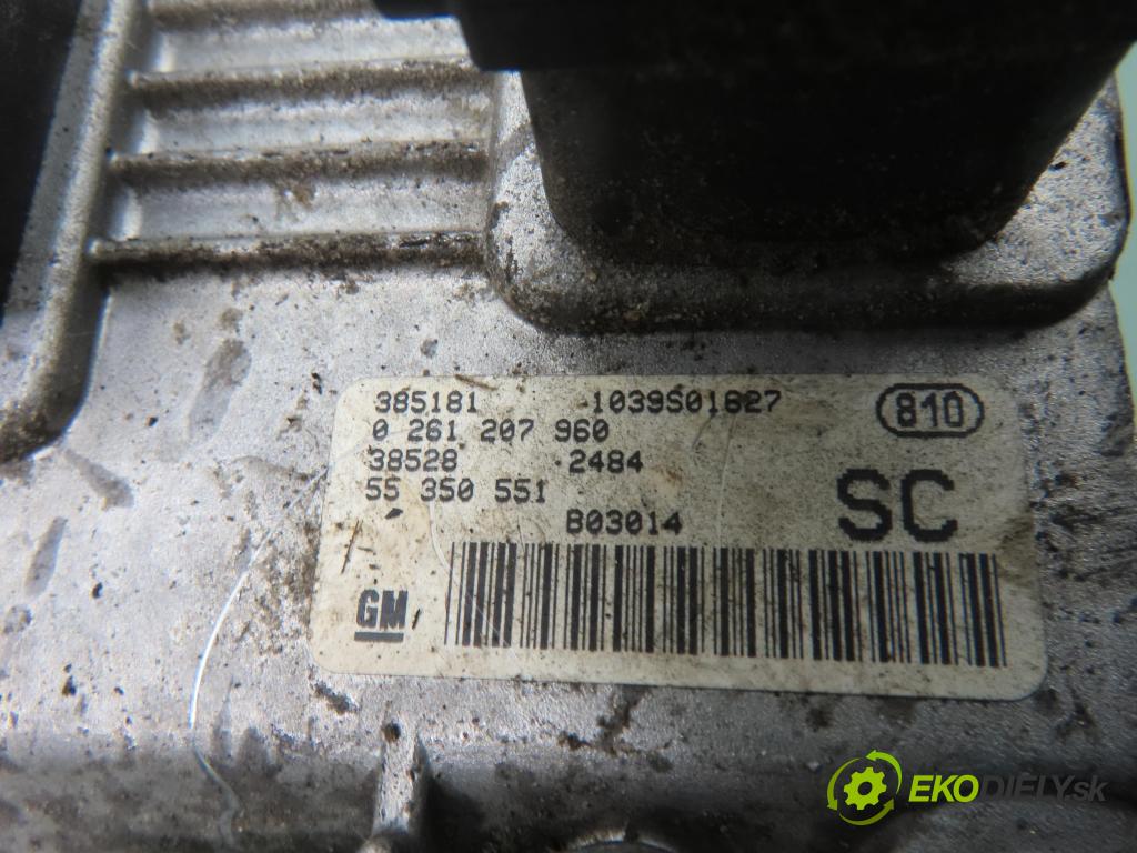 OPEL CORSA C (X01) HB 2003 44,00 1 - Z 10 XEP 998,00 spínačka / imobilizéra IMMO / řídící jednotka 0261207960 ; 55350551 ; 09166814FL