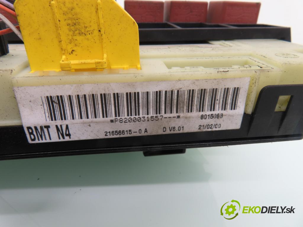 RENAULT CLIO II (BB_, CB_) HB 2000 55,00 1.4 (B/CB0C) - E7J 634 1390,00 spinačka / imobilizéra IMMO / Riadiaca jednotka S110130334A ; 8200061281 ; P8200031557