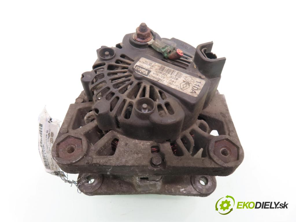 RENAULT MEGANE II (BM0/1_, CM0/1_) HB 2002 60,00 1.5 dCi 82 - K9K 722 1461,00 Alternátor 8200100907 (Alternátor)