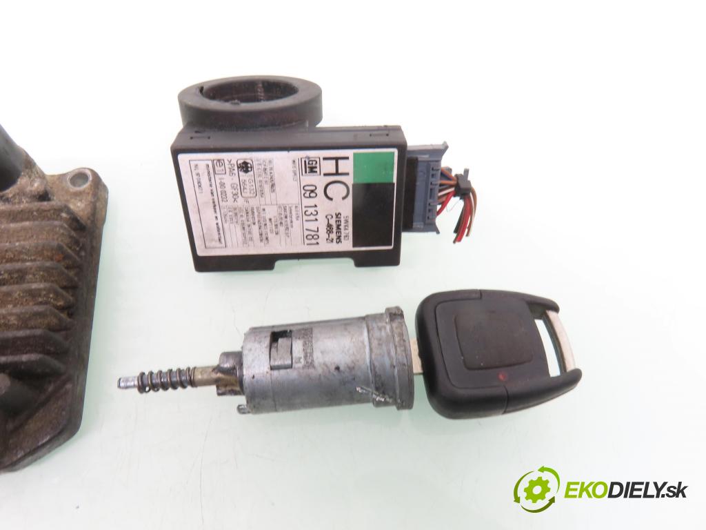 OPEL ASTRA G liftback (T98) HB 1999 74,00 1.6 16V - X 16 XEL 1598,00 spinačka / imobilizéra IMMO / Riadiaca jednotka 09355929
