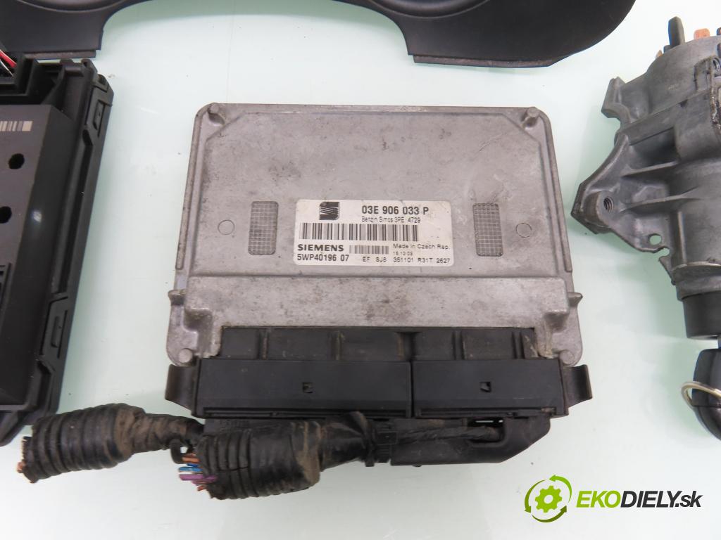 SEAT IBIZA III (6L1) HB 2004 47,00 1.2 12V - AZQ 1198,00 spinačka / imobilizéra IMMO / Riadiaca jednotka 03E906033P ; 6Q1937049D ; 6L0920801