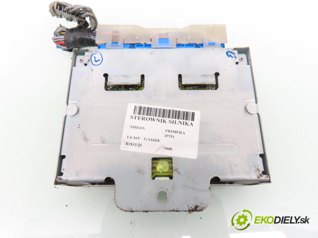 NISSAN PRIMERA (P11) LIFTBACK 2000 73,00 1.6 16V - GA16DE 1597,00 Riadiaca jednotka Motor 237103J300