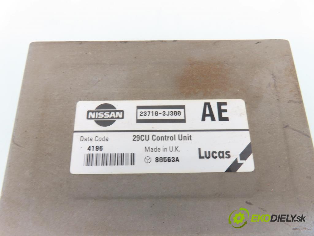 NISSAN PRIMERA (P11) LIFTBACK 2000 73,00 1.6 16V - GA16DE 1597,00 Riadiaca jednotka Motor 237103J300