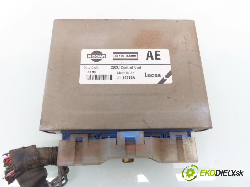 NISSAN PRIMERA (P11) LIFTBACK 2000 73,00 1.6 16V - GA16DE 1597,00 Riadiaca jednotka Motor 237103J300
